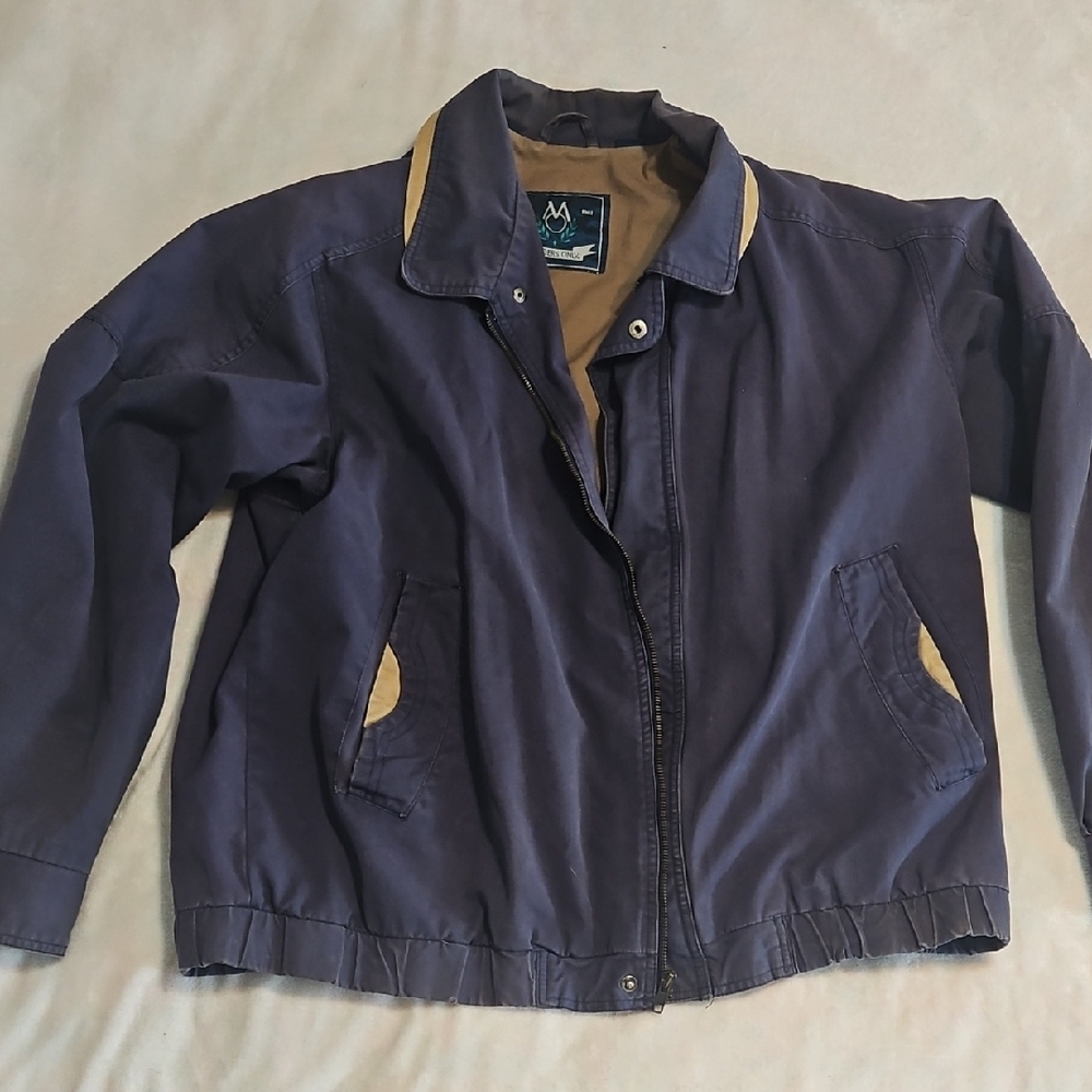 Members Only Blue and Tan Logo Patch